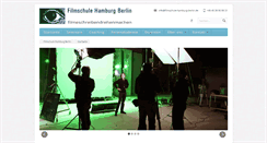 Desktop Screenshot of filmschule-hamburg-berlin.de
